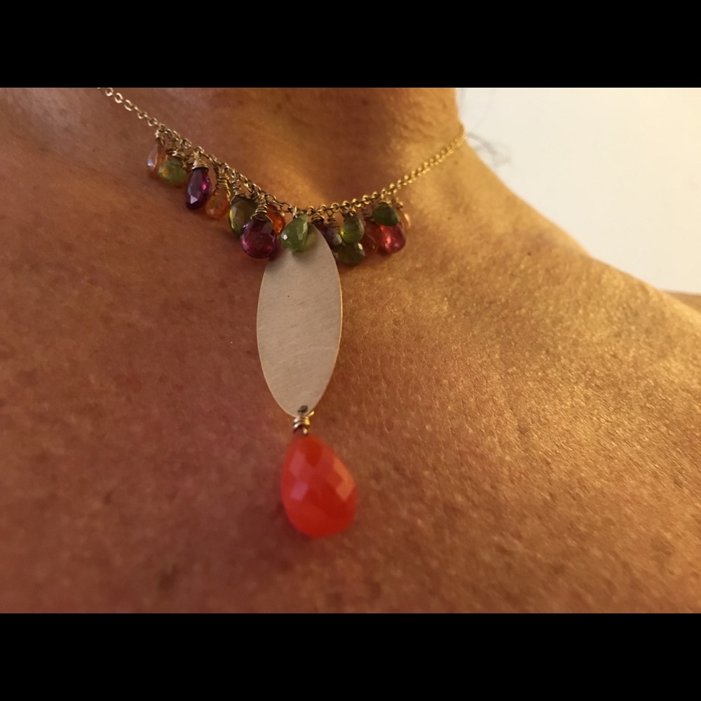Mixed truffles necklace